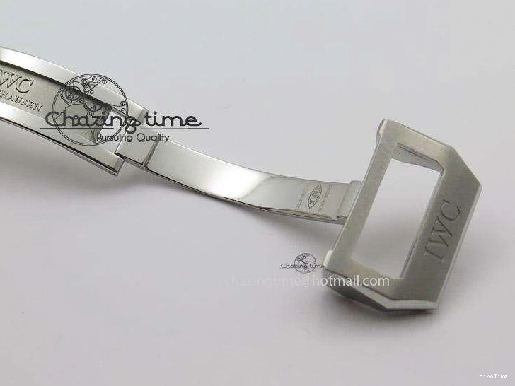 MIROTIME 0416 Breathable Portuguese Real PR IW500127 ZF 1:1 Best Edition Gray Red Dial On Black Leather Strap A 7332